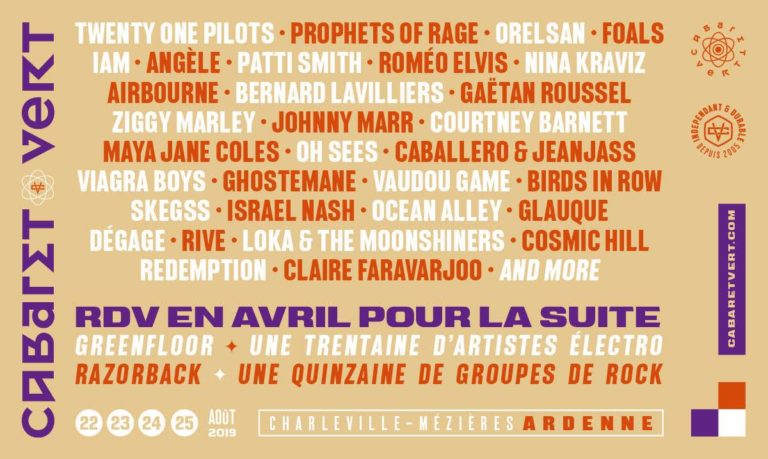 Nouveaux noms pour le Cabaret Vert !