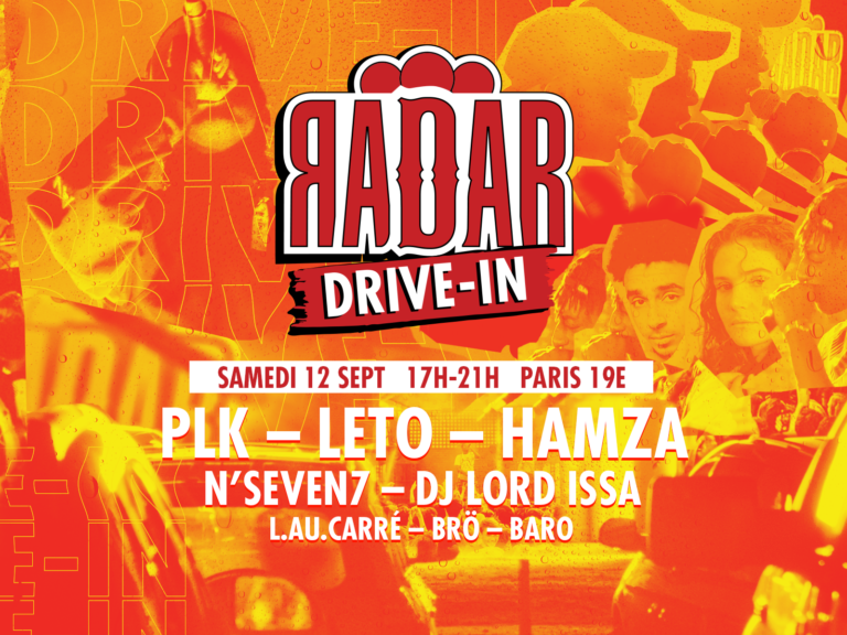Radar : un concert hip-hop en drive-in