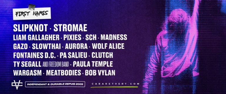 Le Cabaret Vert annonce ses premiers noms pour 2022 !